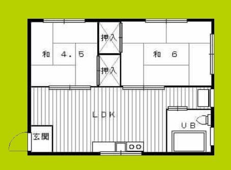 新大阪土井コーポの物件間取画像