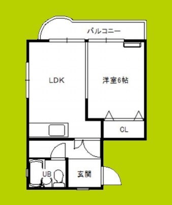 マンション華の物件間取画像