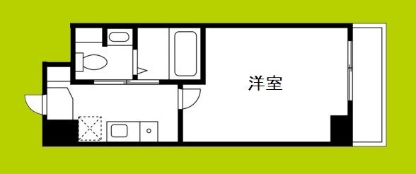 カセッティ新町の物件間取画像