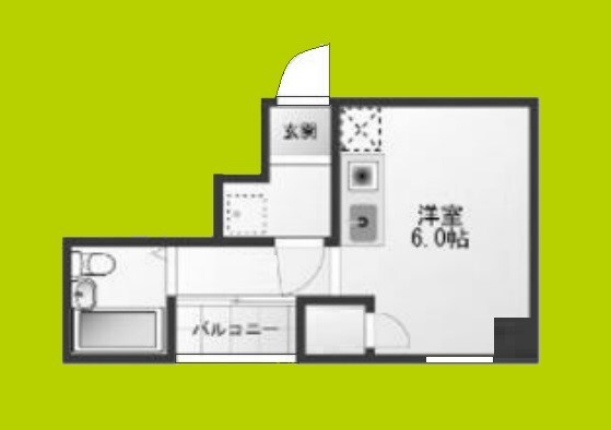 シティパレス森ノ宮の物件間取画像