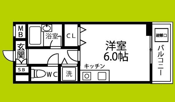 ウエストポイントの物件間取画像