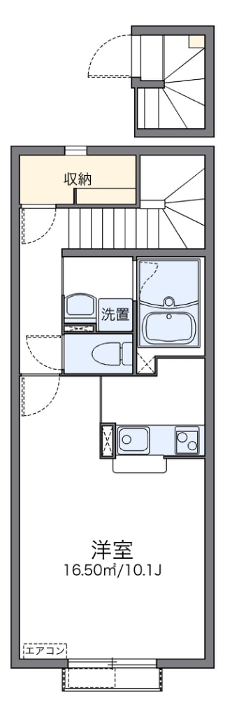 レオネクストヴィヴァンタの物件間取画像