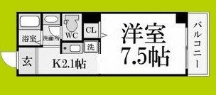 サンクール松屋町の物件間取画像