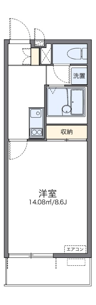 レオネクスト曙の物件間取画像