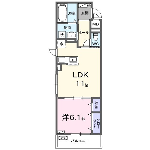 Ｇａｒｄｅｎ　浜プラスの物件間取画像