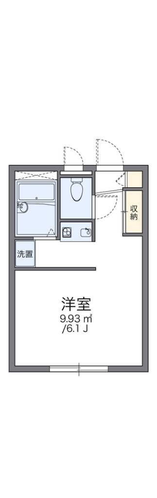 レオパレスオーパス深江橋の物件間取画像