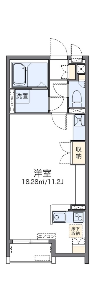 レオネクストモカグレイス宝塚の物件間取画像