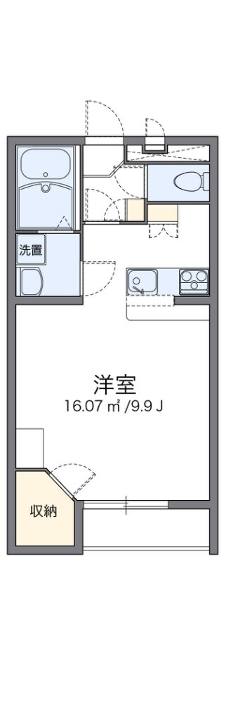 南摂津駅 バス7分  下鳥飼下車：停歩8分 2階の物件間取画像