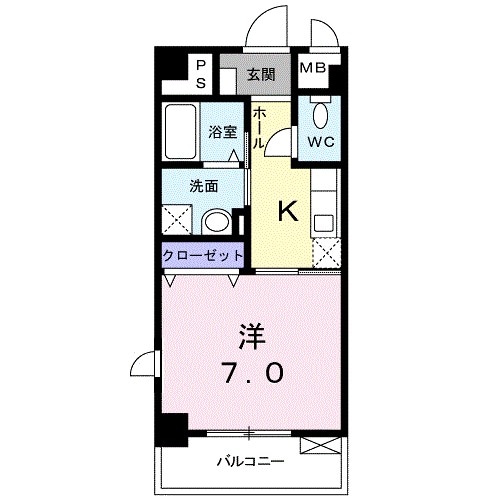 フォルシュ・Ｋの物件間取画像