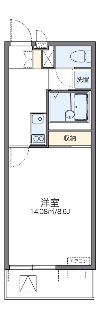 物件間取画像