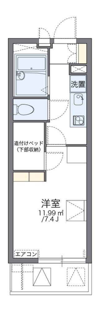 物件間取画像