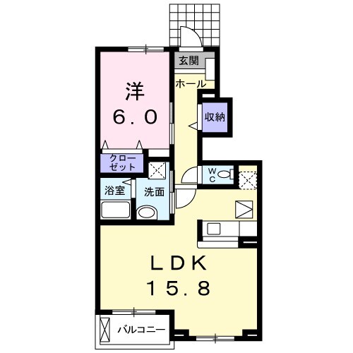 ノース　ランドの物件間取画像