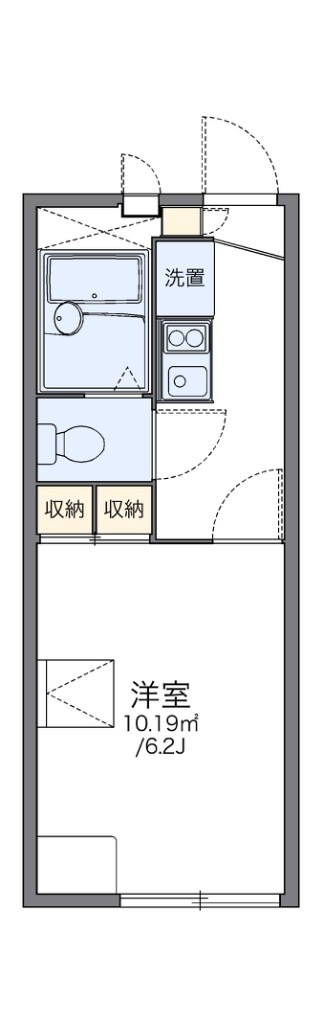 蛍池駅 徒歩11分 2階の物件間取画像