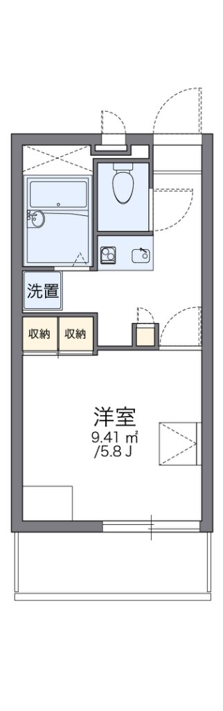 高槻駅 徒歩25分 2階の物件間取画像