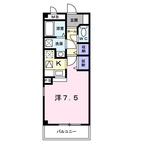 コンフォートの物件間取画像