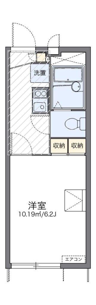 レオパレスたんぽぽの物件間取画像