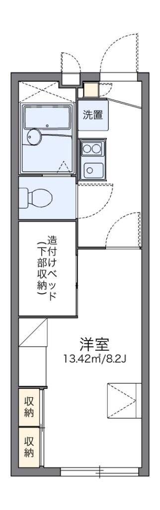 レオパレスはじめの物件間取画像