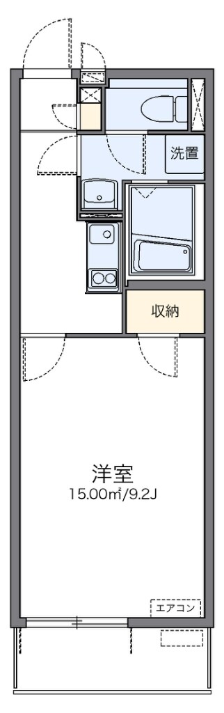 レオネクストアメニティの物件間取画像