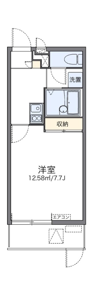 レオパレス御厨ＥＡＳＴの物件間取画像