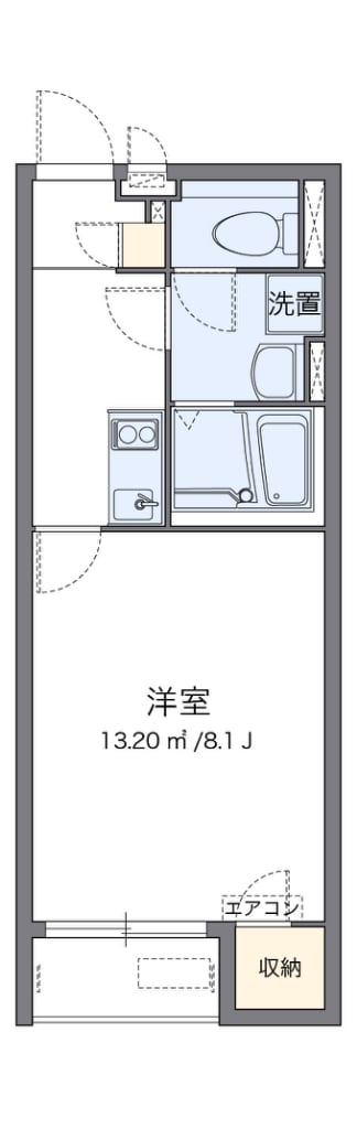 クレイノグランシャリオの物件間取画像