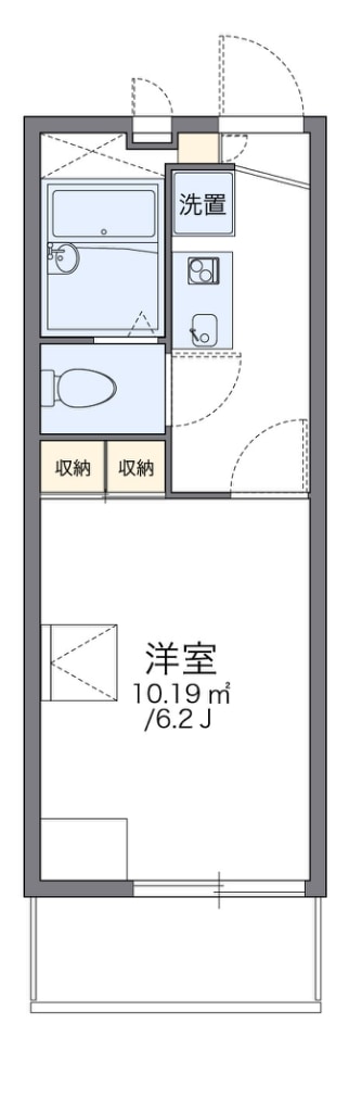 我孫子町駅 徒歩6分 3階の物件間取画像