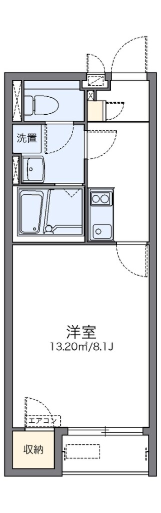 レオネクストみやびIの物件間取画像