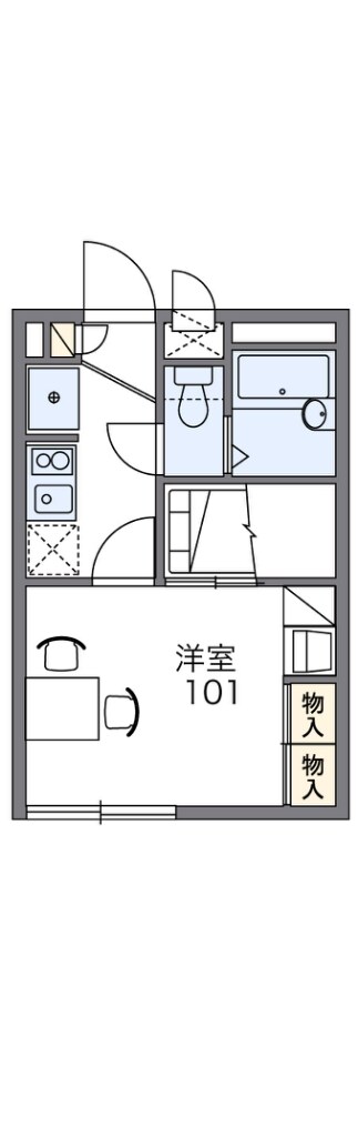 高槻駅 徒歩27分 1階の物件間取画像