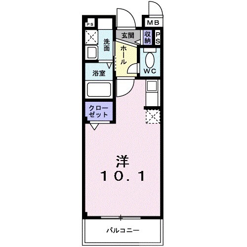 住ノ江駅 徒歩6分 1階の物件間取画像