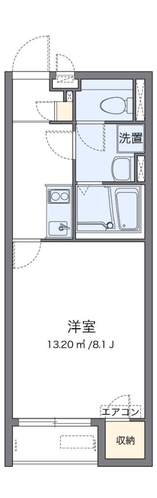 レオネクストひまわりの物件間取画像