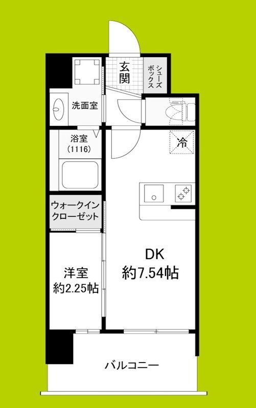 セレニテ江坂エクラの物件間取画像