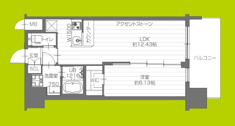プレジオ永和ASIANの物件間取画像