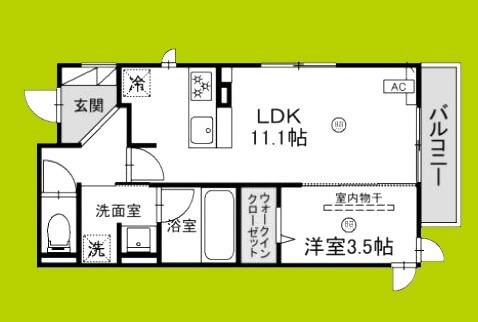 SERENOの物件間取画像