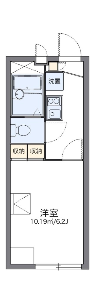 庄内駅 徒歩9分 2階の物件間取画像