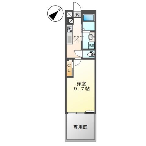 カンパニュールの物件間取画像