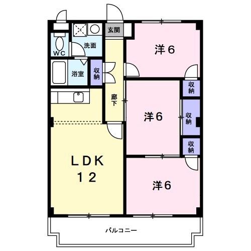 アネックス翠香園の物件間取画像