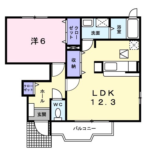 メゾンＦ－IIの物件間取画像