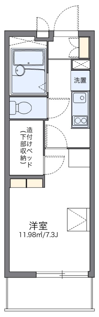 豊川駅 徒歩12分 1階の物件間取画像