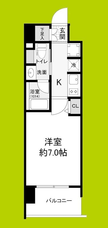 ルネフラッツ森小路駅前IIの物件間取画像