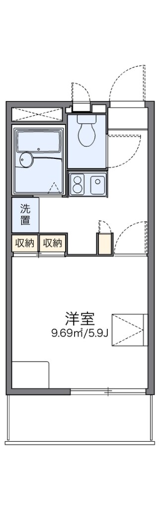 物件間取画像