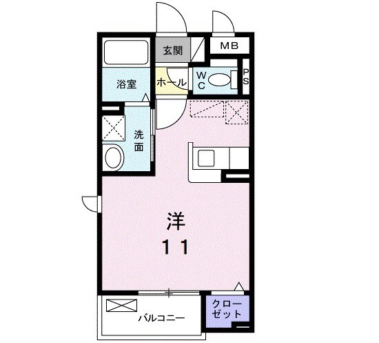 カーサ　グランツの物件間取画像