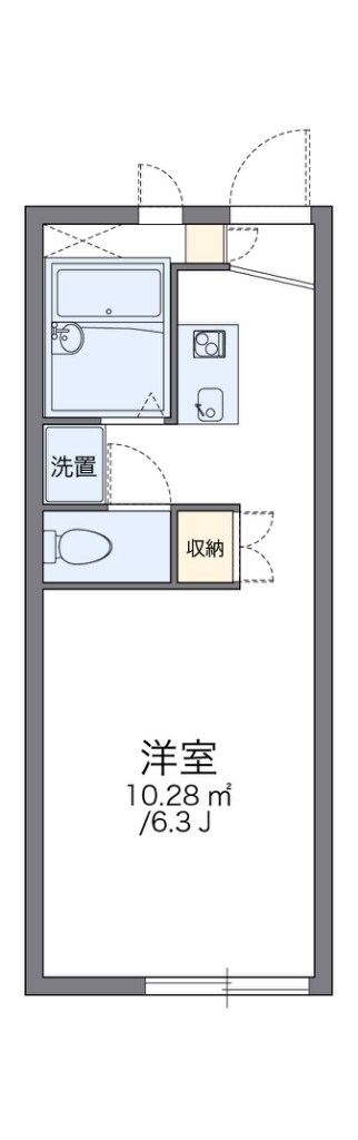 百舌鳥駅 徒歩8分 2階の物件間取画像