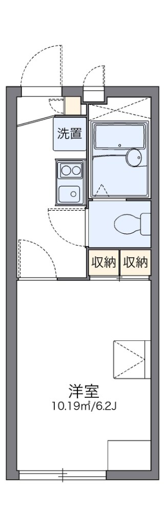 レオパレス三国の物件間取画像