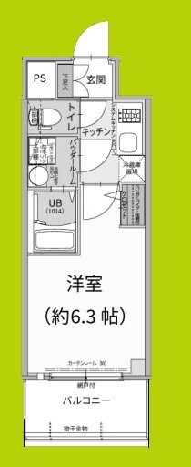 エスリード長居公園PARK AVENUEの物件間取画像