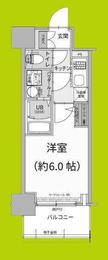 エスリード長居公園PARK AVENUEの物件間取画像