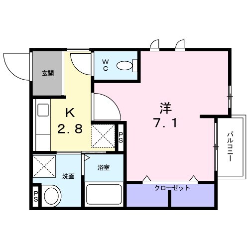 タカ・アンジュの物件間取画像