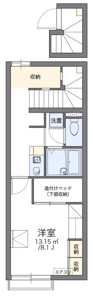 池田駅 徒歩16分 2階の物件間取画像