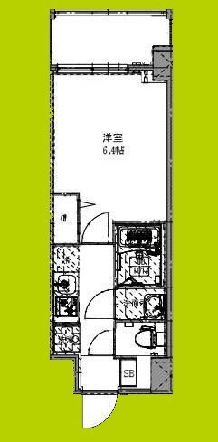 Alivis都島北通の物件間取画像