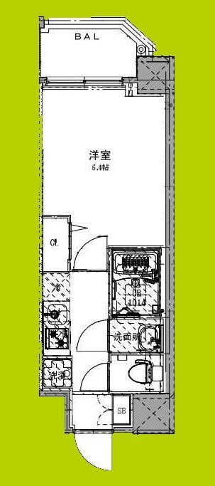 Alivis都島北通の物件間取画像