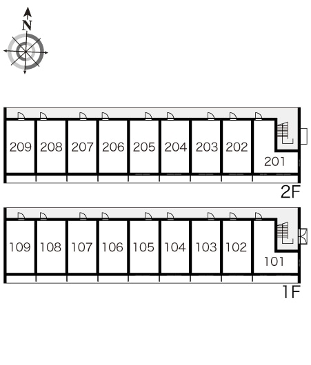 レオパレス三国ヶ丘弐番館の物件内観写真