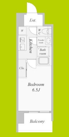 ブランシエスタ森ノ宮の物件間取画像